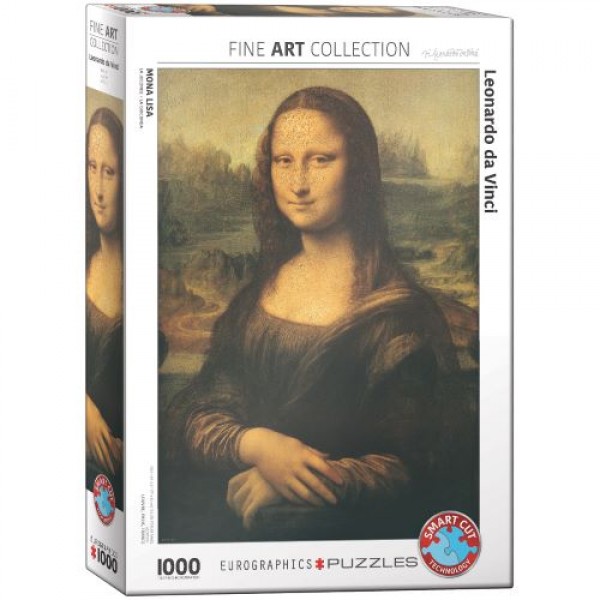 Mona Lisa, Leonardo Da Vinci (Smart Cut Technology)​​  - Sklep Art Puzzle